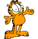 Garfield Standing Up