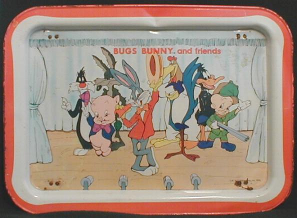 Looney Tunes Serving Tray with Legs - Bodnarus Auctioneering