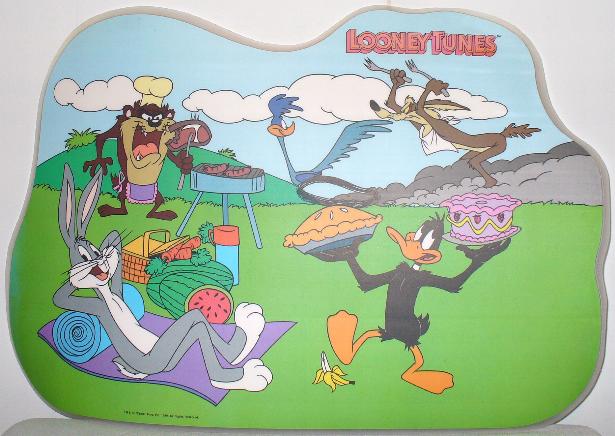 Looney Tunes Taz Bugs Bunny Daffy Duck Tazmanian Devil Vtg Wallpaper Wall  Border